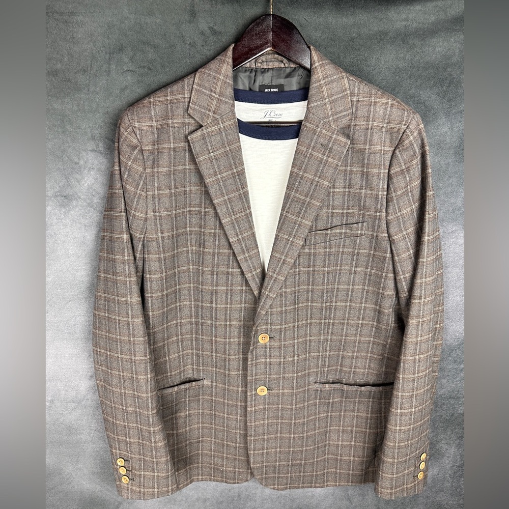 Jack Spade Men’s Plaid Blazer